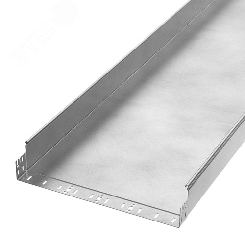 Лоток неперфорированный Профи INOX (AISI 304) 500х100x3000 (2,0 мм) (6 м/уп)