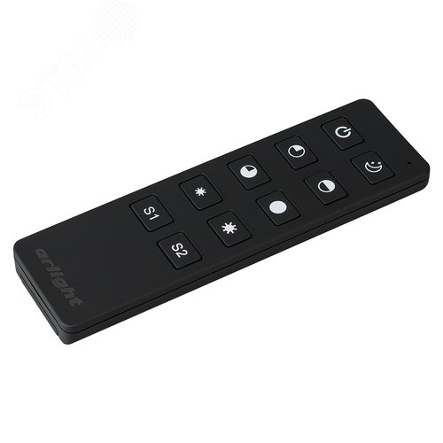 Пульт SMART-R6-DIM 1 зона, 2.4G ARL, IP20 пластик, 5 лет
