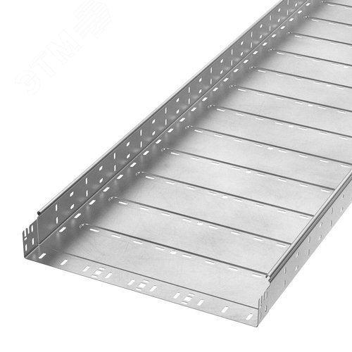 Лоток перфорированный Профи INOX (AISI 304) 500х80x6000 (1,2 мм) (12 м/уп)