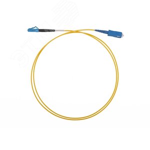 Патч-корд оптический ШОС-SM/2.0 мм-LC/APC-SC/APC-2.0 м HS