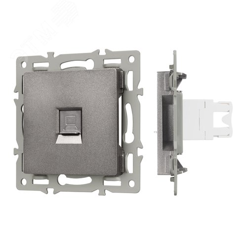 Механизм компьютерной розетки SCT-MPC1-PL-GR RJ-45, CAT6