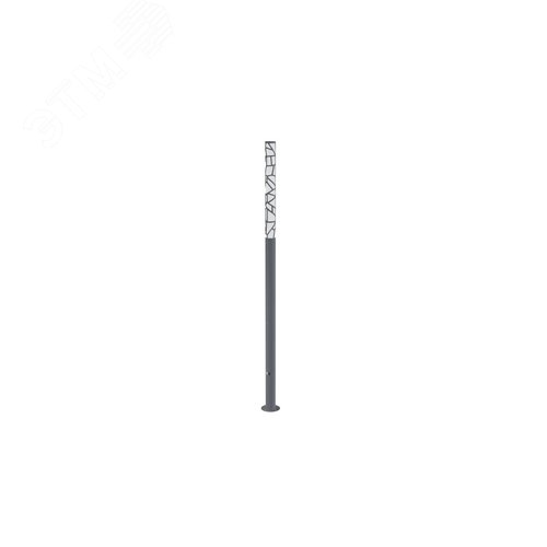Светильник L-park PILLAR 2,4/40/С/850/03/PKII-71/220AC IP66 VP RAL7015 Муар