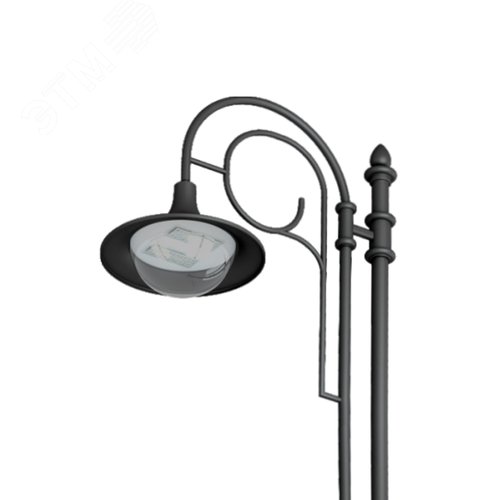 Светильник светодиодный OXOR-AMPIL-LUZ-580х480-100W Day4000 (BK, 120 deg, 230 В) IP65 (ARL, IP65 Металл, 3 года)