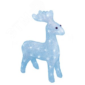 Фигура светодиодная Олень 40 светодиодов 37x11x39 см белый IP20 ULD-M3739-040/STA WHITE IP20 DEER