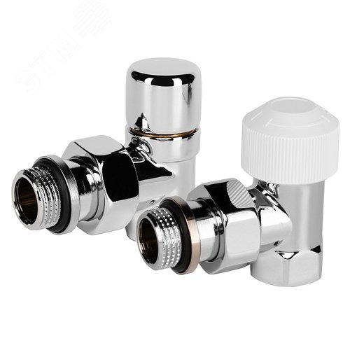 "Набор термостатический угловой Royal Thermo Design 1/2""М30х1,5 (Хром)"