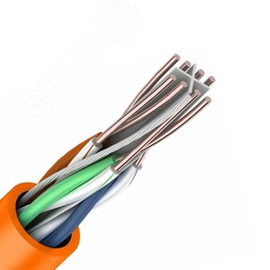 Витая пара PRO UTP 4-CAT5e LSZH 305 м, оранжевый