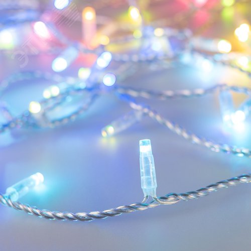 Гирлянда светодиодная декоративная ARD-STRING-CLASSIC-10000-CLEAR-95LED-LIVE RGBW-DMX 24V, 10W ARDCL, IP65