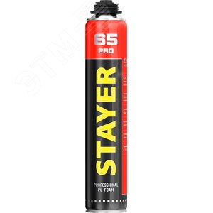 Пена монтажная PRO 65 800мл выход до 65л пистолетная всесезонная
