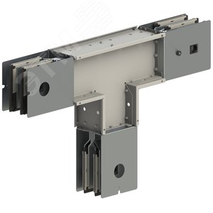 Секция магистральная  тройниковая ШМА-5 1600А IP55 AL 3P+N(100%)+PE (корпус)  вертикальная ШМА 5.10.1600.40