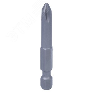 Вставка (бита) торцевая 1/4', Phillips, PH2, L = 50 мм, для шуруповерта