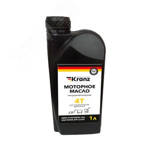 Масло моторное  полусинтетическое для 4-хтактных двигателей SAE 5W30, 1л