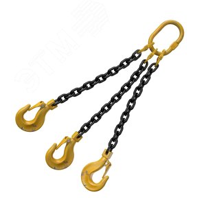 Строп цепной 3СЦ-4.25т/1.0м (d 8мм) + укор.крюки