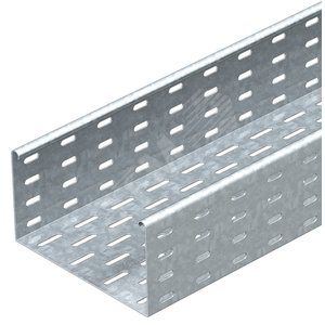 Кабельный листовой лоток перфорированный 110x300x3000 горячий цинк