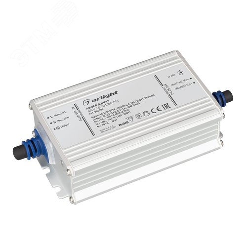 Блок питания ARPJ-LG-561000-PFC (30W, 25-56V, 0.3-1.0A) (IP67 Металл, 5 лет)