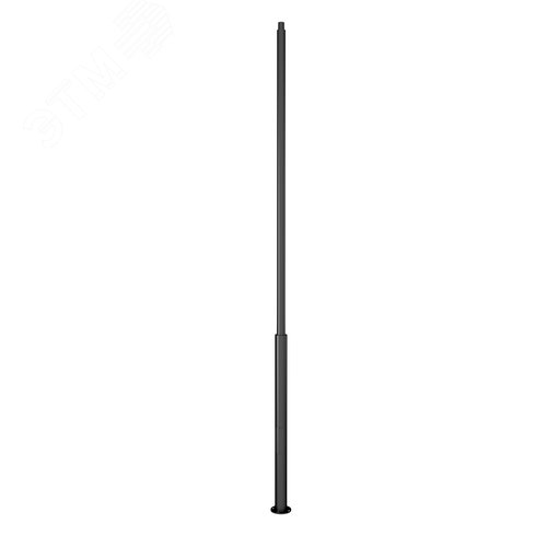 Опора освещения фланцевая OXOR-OT2-D108-L4000 BK ARL, сталь