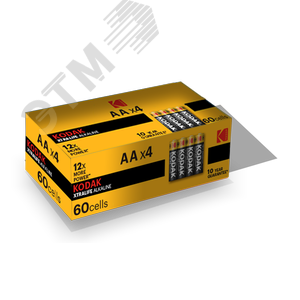 Батарейка LR6-4S XTRALIFE Alkaline [KAA-S4] (60/600/21600)