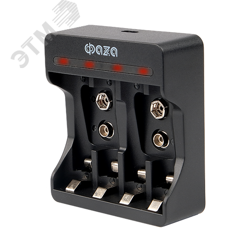 Зарядное устройство для аккумуляторов B-55USB AA, AAA, 9V ФАZА