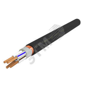 Кабель силовой ВВГЭнг(А)-LS 4х35.0 ок(N)-0.66 Ч. бар