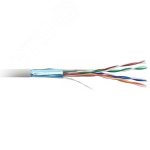 Витая пара F/UTP кат 5e 4х2х0.48 AWG24 Standart PVC IN 100м