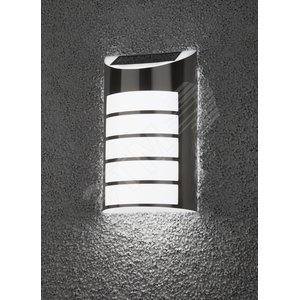 Фасадная подсветка Сталь, на солнечной батарее, 5LED, 17lm ERAFS024-40