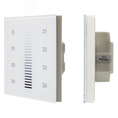 Панель сенсорная DALI-901-11-ADDR-3SC-DIM-DT6-IN White BUS IARL, IP20 пластик, 3 года