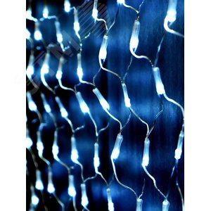 Электрогирлянда Сетка 300 LED уличная белая
