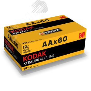 Батарейка LR6-60 (4S) colour box XTRALIFE Alkaline [KAA-60] (60/720/20160)