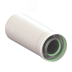 Удлинение коаксиальное d 60/100 мм L 250 мм алюминий