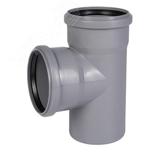 Тройник 75 87 град, канализационный