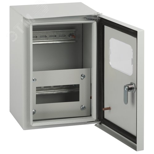 Корпус металлический навесной SIMPLE ЩУ-1Н-6 (ЩУРН) (290х190х145) IP54 У2 серый