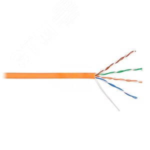 Витая пара U/UTP кат 5e 4х2х0.48 AWG24 Standart LSZH нг(A)-HF