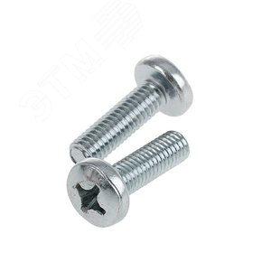 Винт DIN 7985 М6х20 4.8 ZN (1000шт) с полукруглой головой крестообразный шлиц