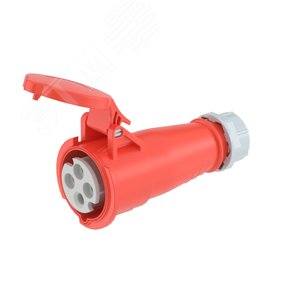 Розетка кабельная 32A 3P+E IP44 переносная 400V