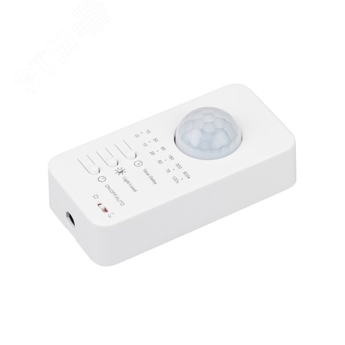 Контроллер INTELLIGENT SMART-SENS-101-14-82-SUF White (5-24V, 1x3A, Step, PIR, 2.4G) (IARL, IP20, Пластик, 5 лет)