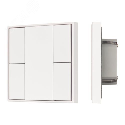 Панель кнопочная KNX-301-22-4-SH-IN White BUS, Frame IARL, IP20 пластик, 3 года INTELLIGENT