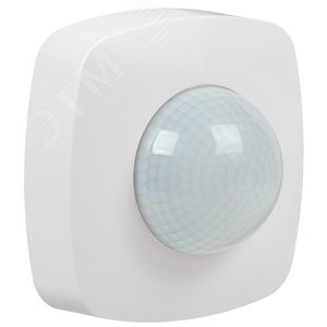 Датчик движения ДД 023 белый 2000Вт 360гр 20м IP20 IEK