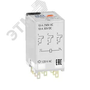 Реле промежуточное OptiRel G RP55-33-110D-10-CO/LD