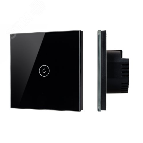 Выключатель сенсорный SWT-OMALI-S01-ZB-BK 250V, 10A, Zigbee Стекло