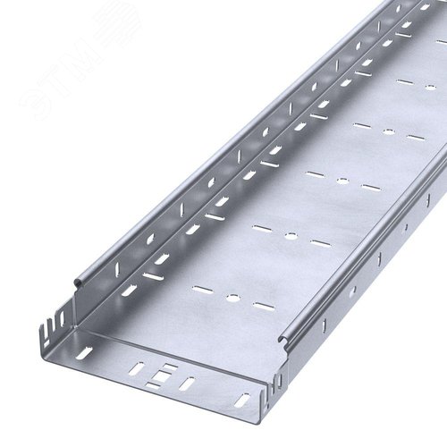 Лоток перфорированный Профи INOX (AISI 316) 200х50x3000 (1,0 мм) (6 м/уп)
