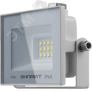 Прожектор светодиодный ДО-10w OFL-10-6K-WH-IP65-LED