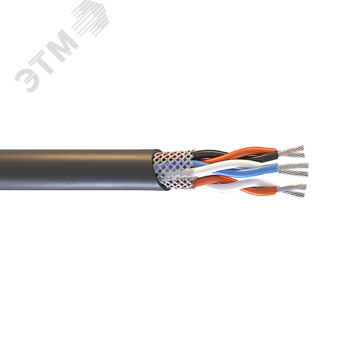 Кабель монтажный МКЭШВнг(А)-LS 2х2х1.5 эм