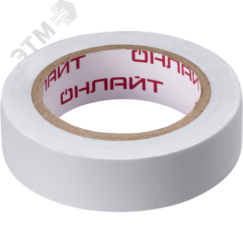 Изолента ОНЛАЙТ 71 673 OIT-B15-10/WH белая