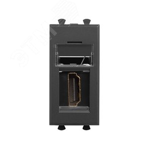 Avanti HDMI розетка модульная, тип А-А, , Черный матовый, 1 модуль