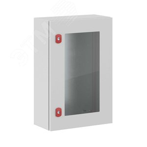 Щит с монтажной панелью ЩМП 600x400x200мм  серия ST c прозрачной дверью