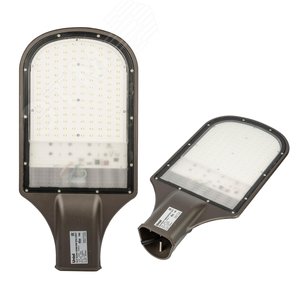 Светильник светодиодный уличный консольный ULV-R22H-70W/6500K IP65 GREY Дневной белый свет (6500K) Угол 110 градусов
