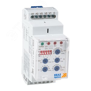 Реле контроля фаз OptiRel D PHS-1-2M-11-PN-2 с внешним питанием 2СО