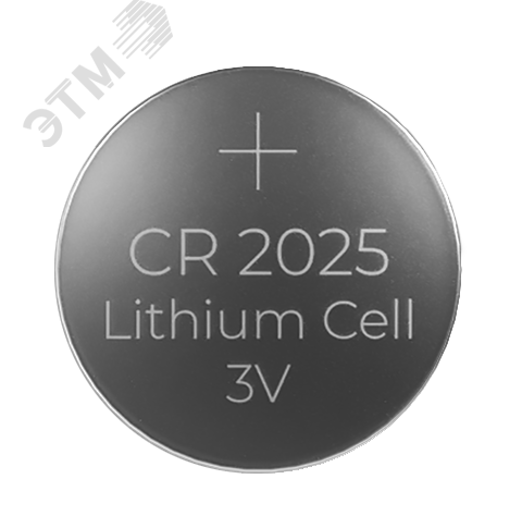 Батарейка дисковая литиевая CR2025 (1шт/блистер) IEK