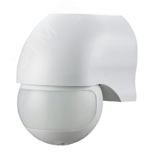 Датчик движения USN-16-180R-1200W-3LUX-12M-0,6-1,5м/s-WH