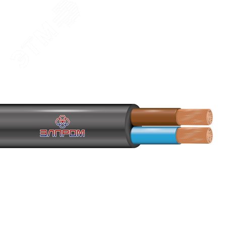 Кабель силовой гибкий КГВВнг(А)-LS  2х1-660/1000-2(100м)ТРТС