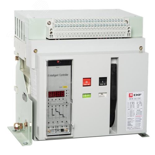 Выключатель автоматический ВА-45 2000/1250 3P 80кА стационарный EKF PROxima